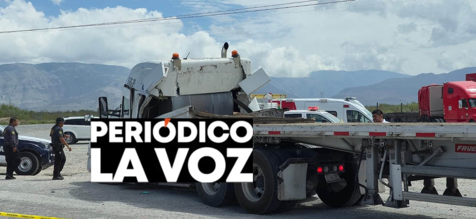 Muere trailero aplastado por rollo de acero