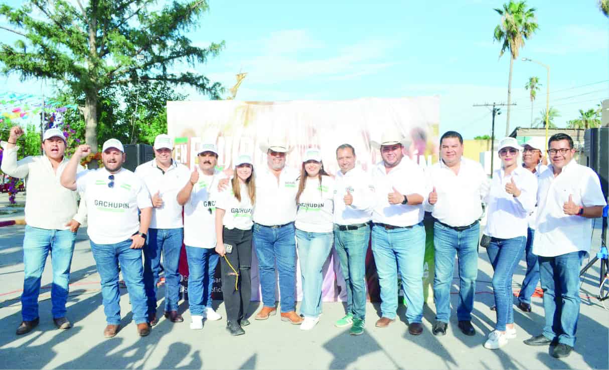 Gachup&iacute;n cierra campa&ntilde;a en Nadadores: apoyo ciudadano por un Coahuila seguro
