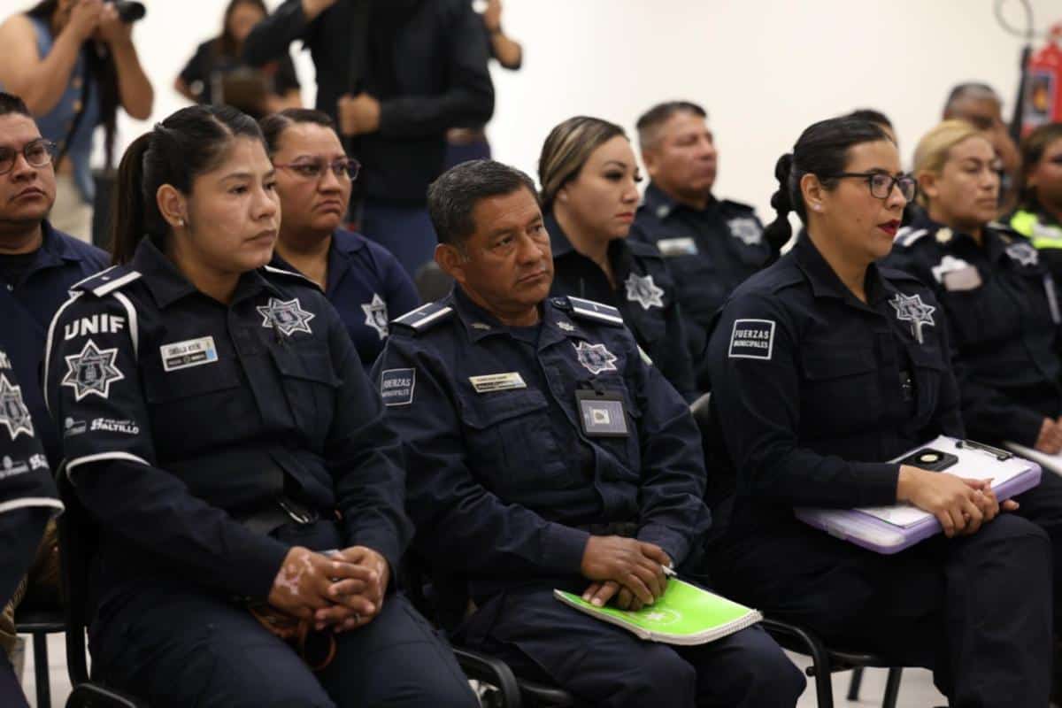 Saltillo capacita a elementos para el Agrupamiento Infancia Segura