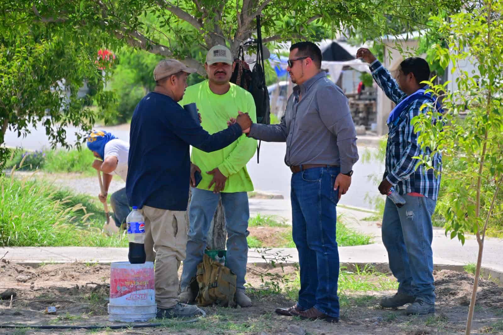 Javier Flores Rodr&iacute;guez supervisa rehabilitaci&oacute;n de espacio recreativo en San Buenaventura