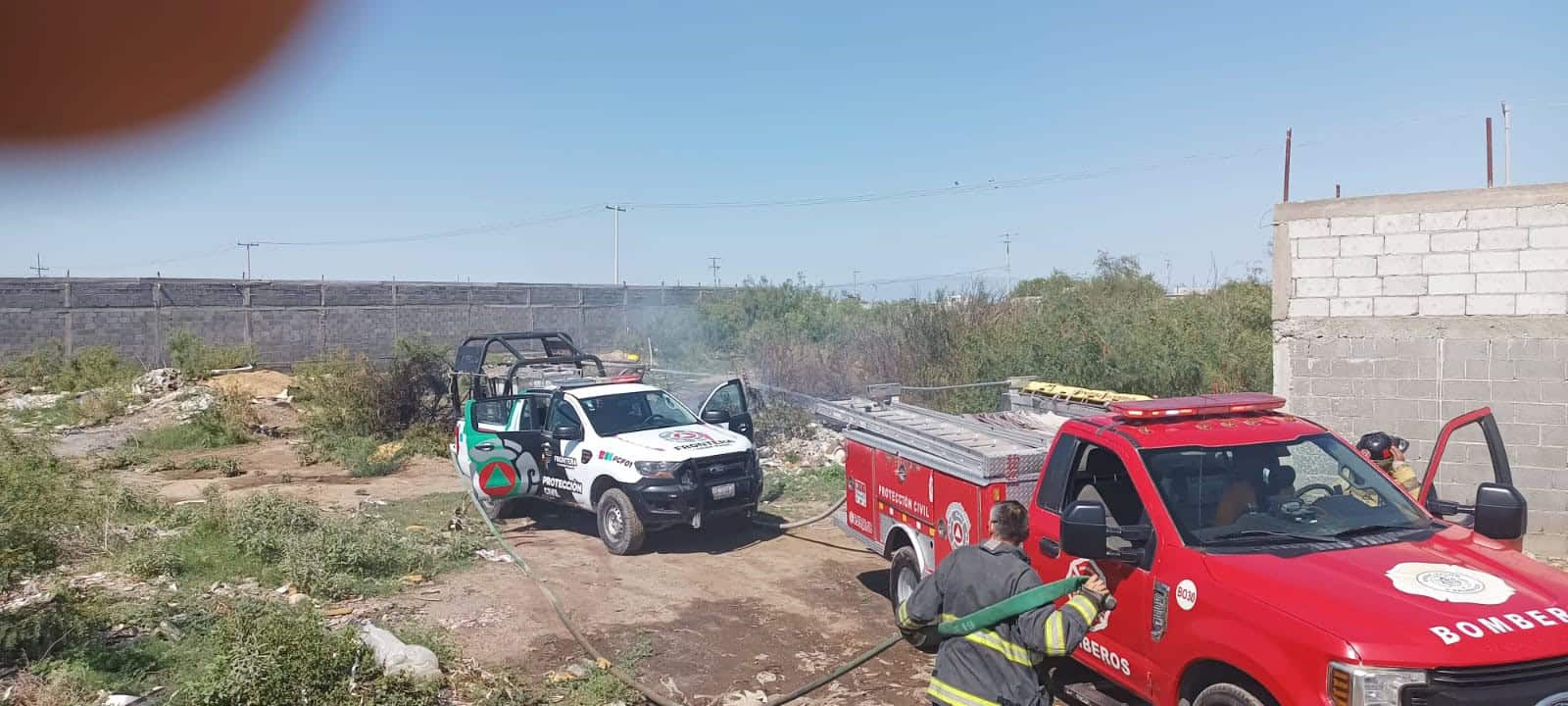 Incendios en Frontera bajan un 40% en mayo, informa Protecci&oacute;n Civil