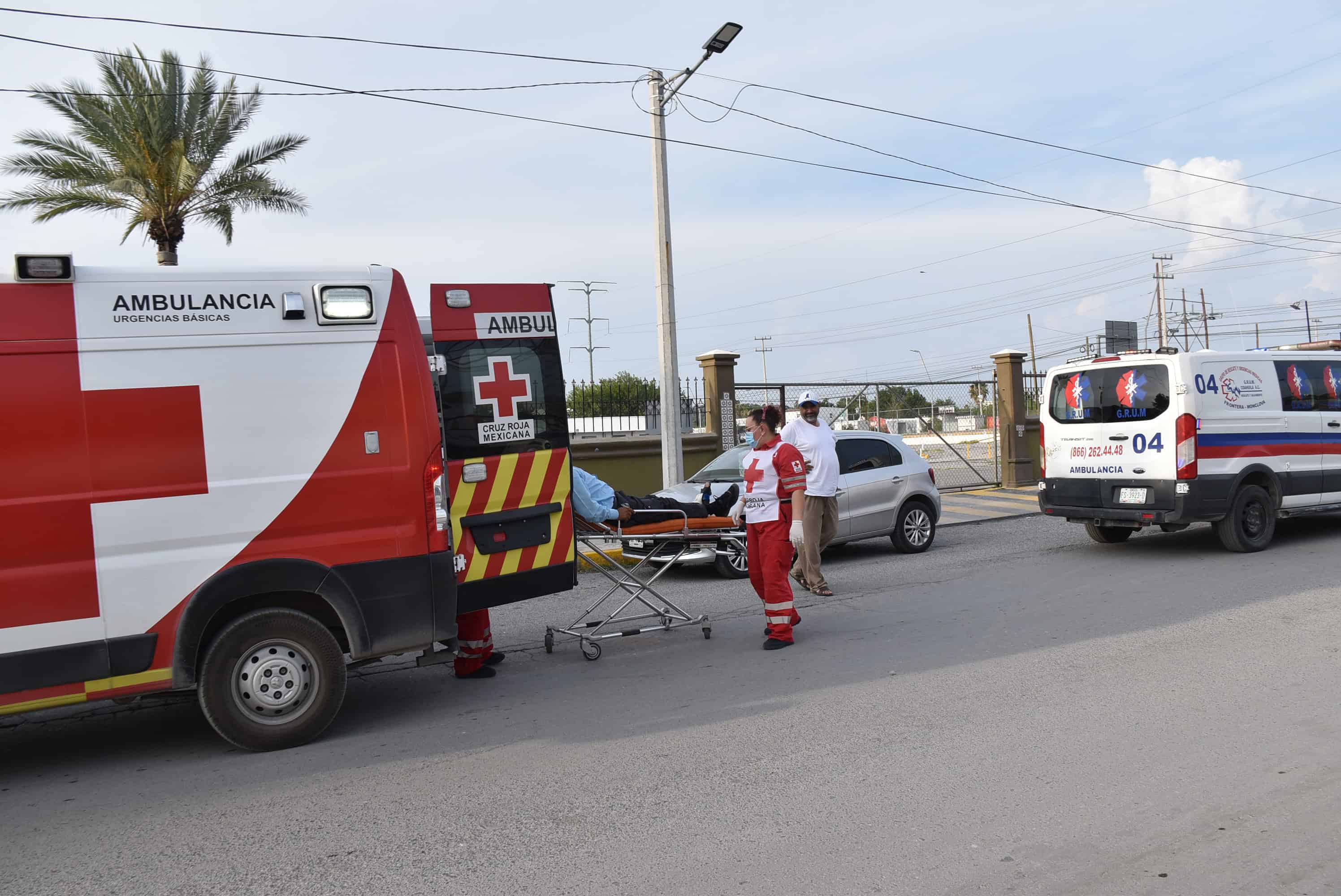 Motociclista Coronado resulta lesionado en Monclova