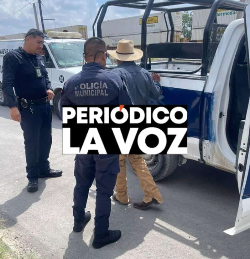 Lo noquea el alcohol cerca de las v&iacute;as del tren en Frontera