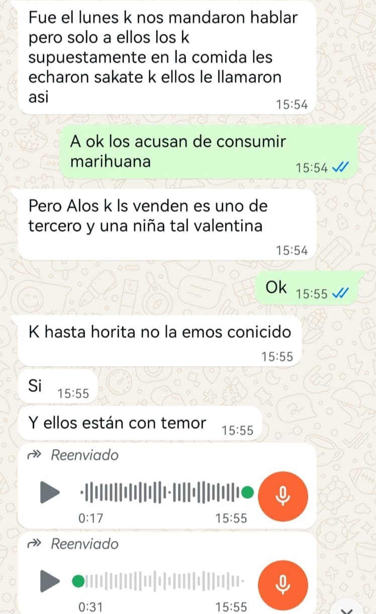 Denuncian venta de sustancias en secundaria