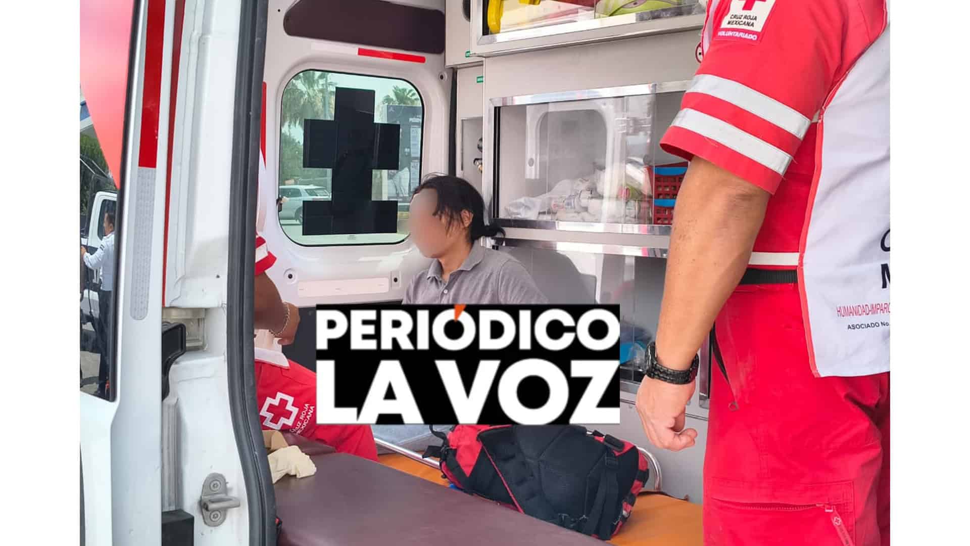 Cierra paso a joven en pat&iacute;n el&eacute;ctrico