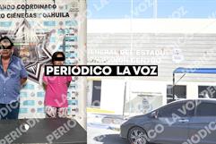 Dos detenidos en Cuatro Ciénegas por posesión de sustancias ilícitas