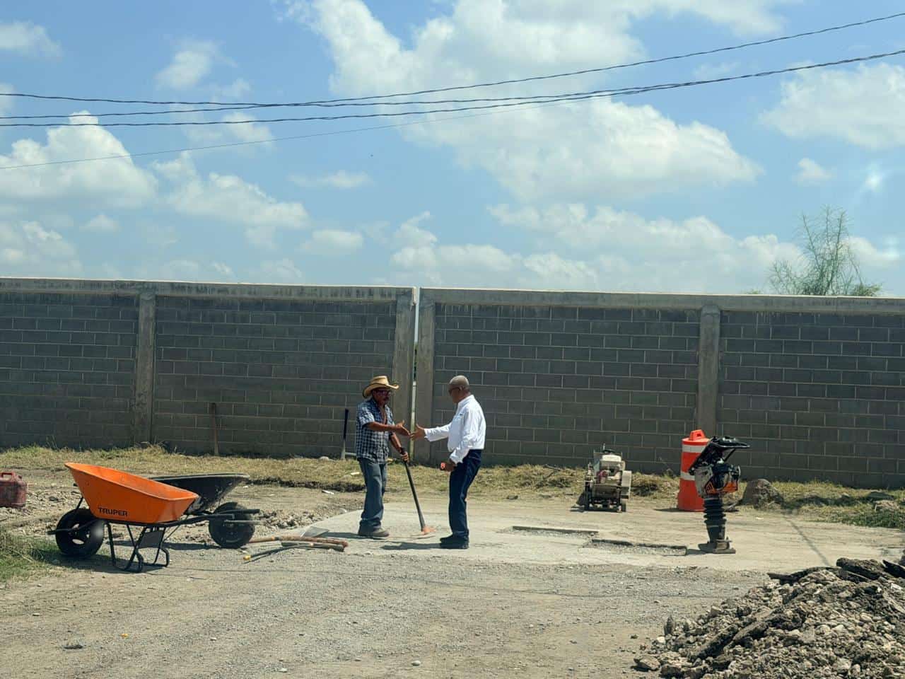 M&uacute;zquiz: Gobierno Municipal supervisa obras en colonia Las Aves