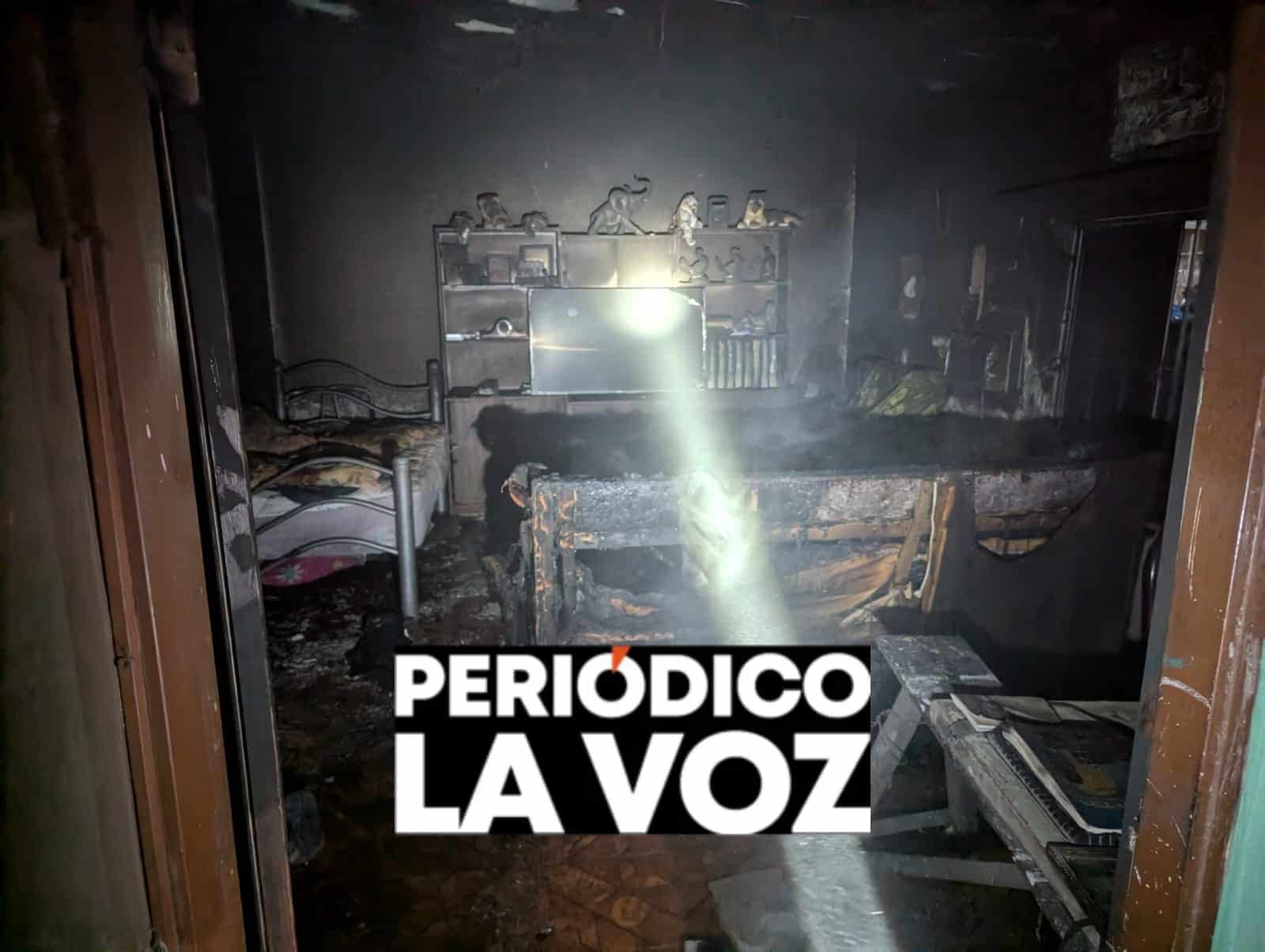 Desata raidolito infierno en vivienda