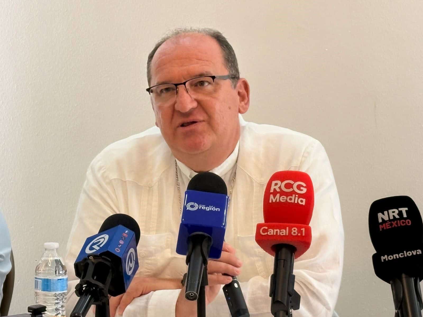 Obispo Hilario Gonz&aacute;lez Garc&iacute;a exhorta a votar responsablemente en Monclova