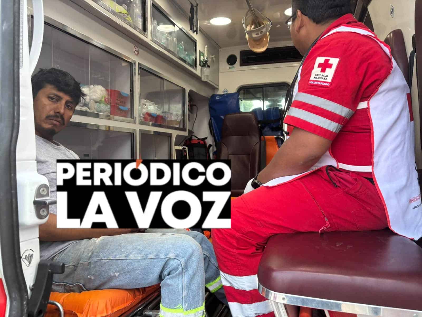 Motociclista se accidenta en Monclova al esquivar un perro