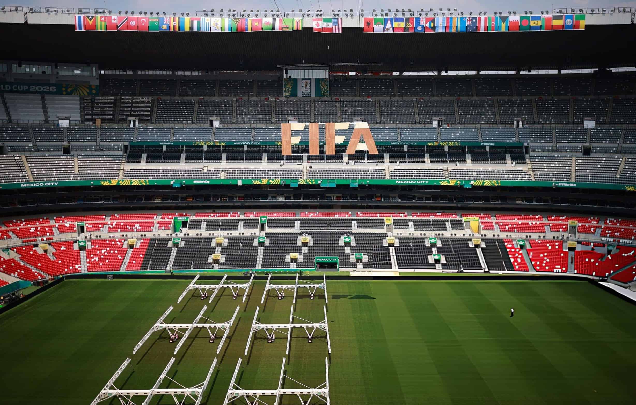 YA EST&Aacute; LISTO: As&iacute; luce el Estadio Azteca para recibir la inauguraci&oacute;n del Mundial