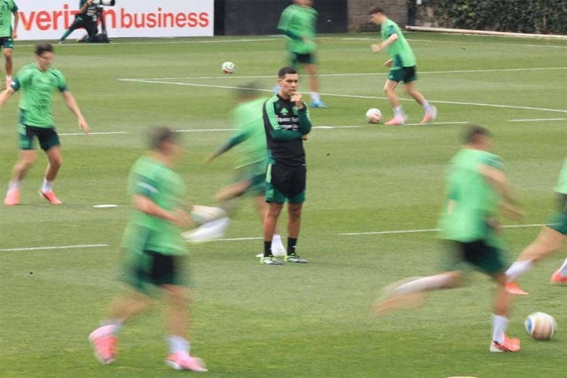 Rafael M&aacute;rquez lidera entrenamiento de la selecci&oacute;n mexicana en el CAR