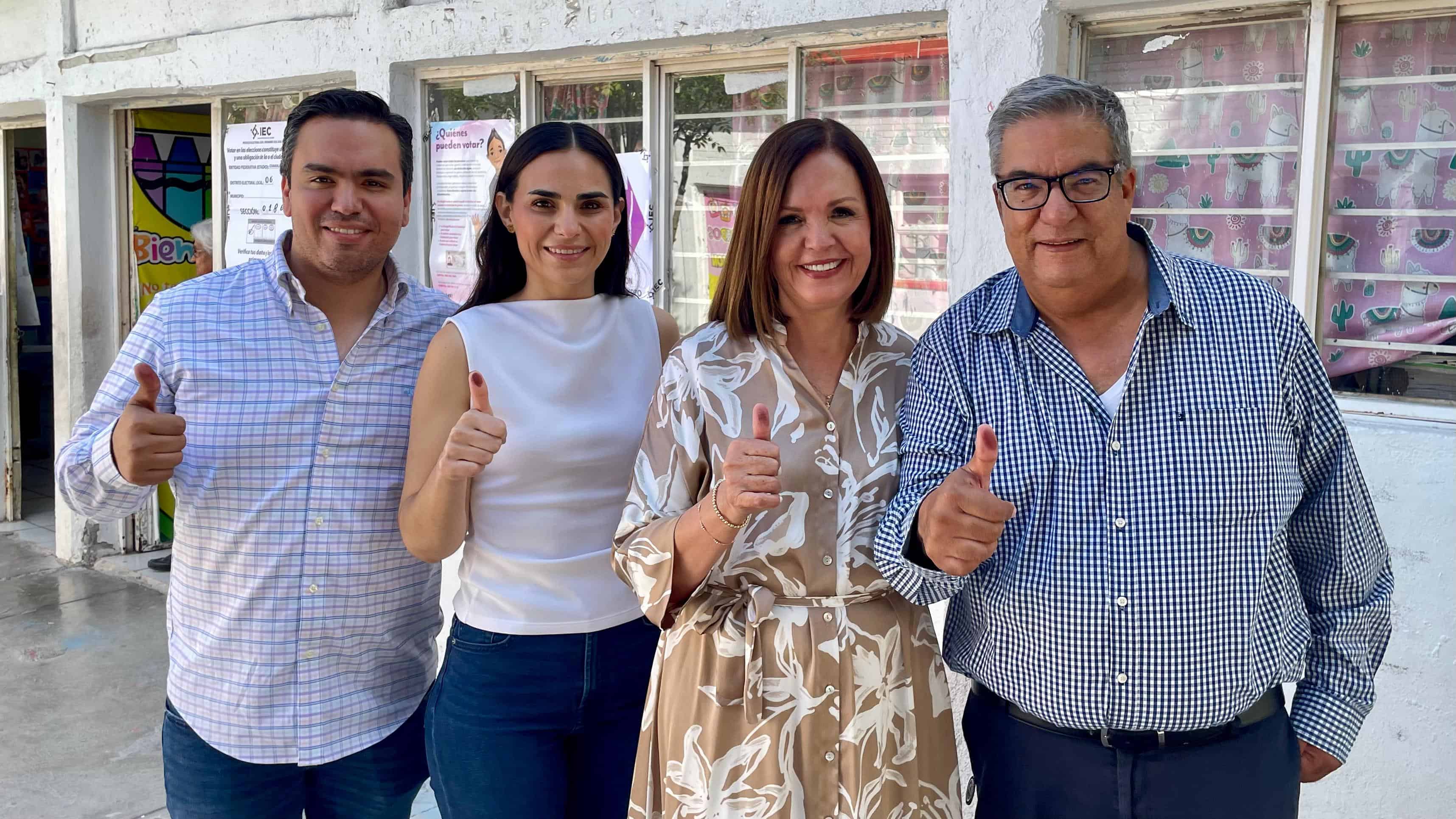 Alcaldesa de Frontera cumple con jornada electoral y llama a votar