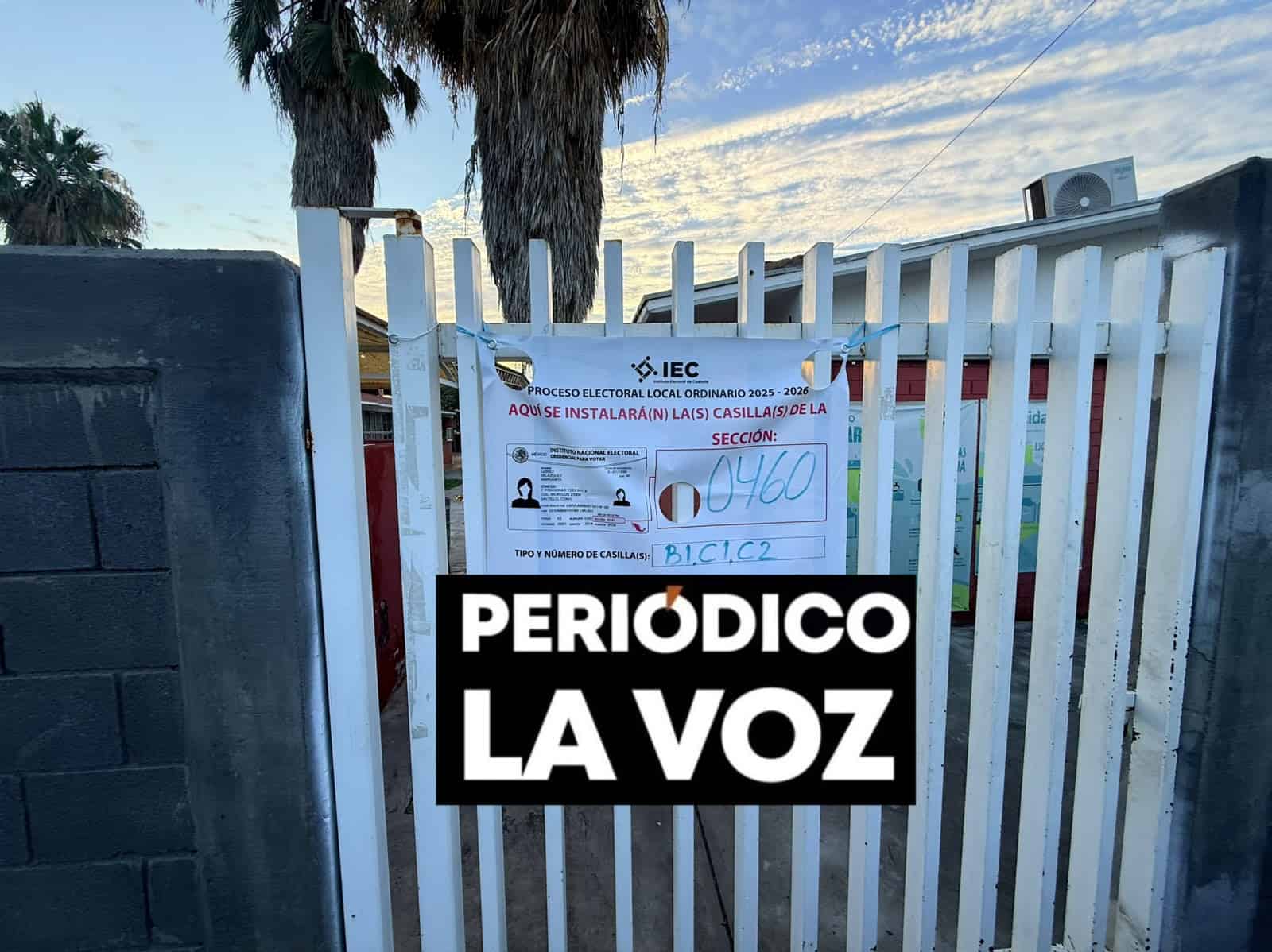 Ciudadanos en espera de emitir su voto en M&uacute;zquiz