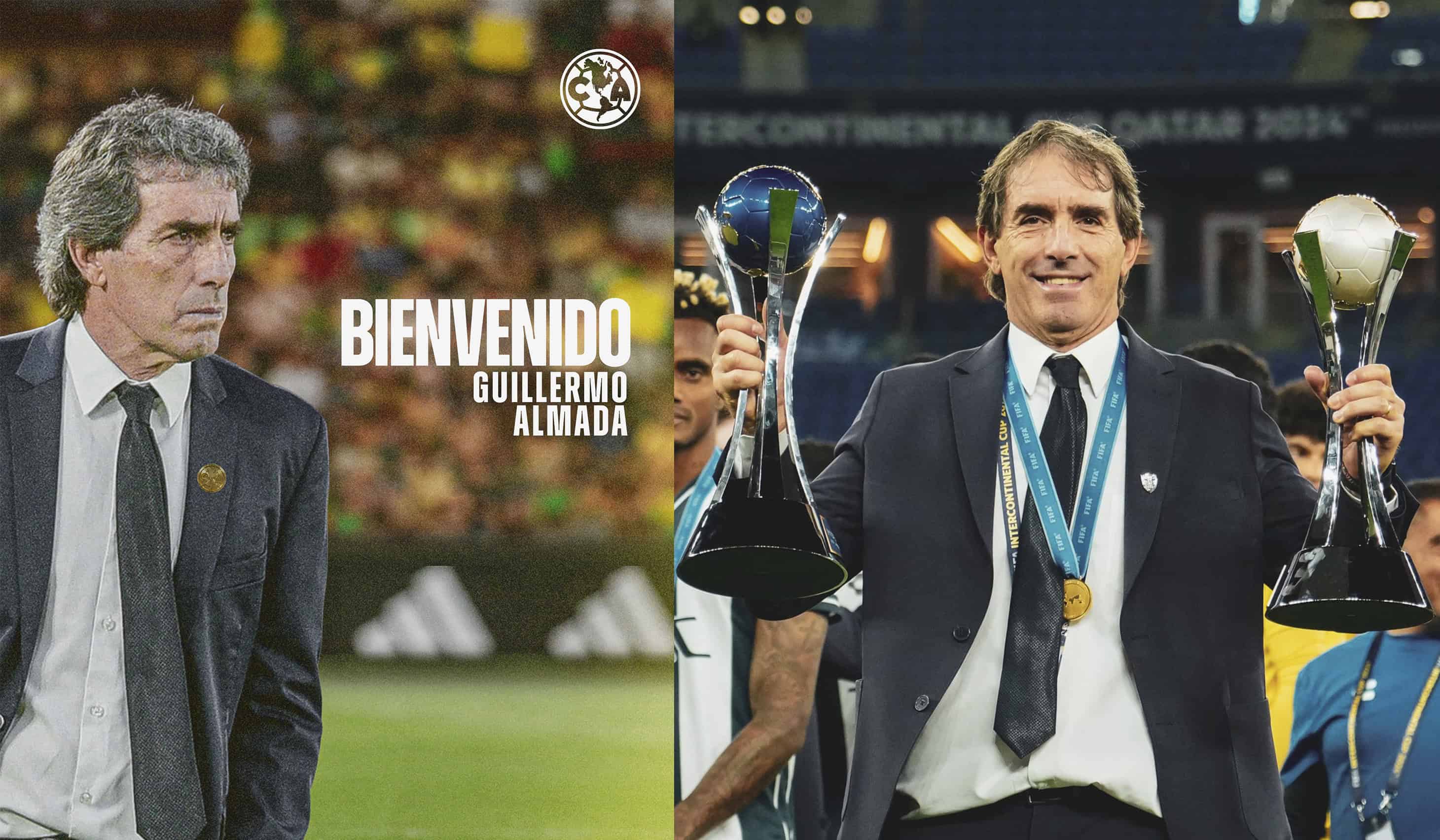 El Club Am&eacute;rica anuncia a Guillermo Almada como DT