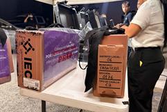 Llegó a Frontera el primer paquete electoral del IEC