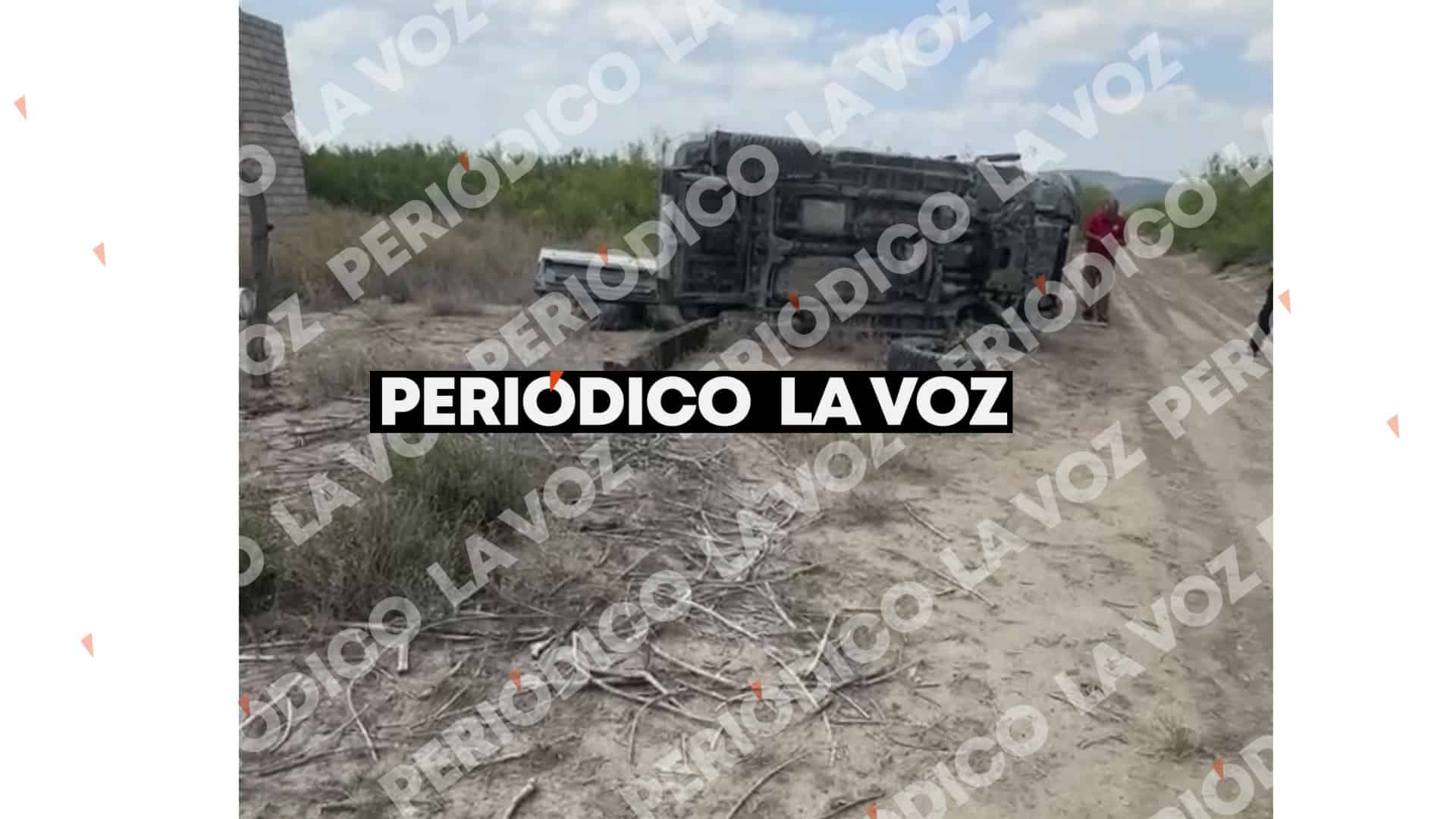 Accidente en San Buenaventura: camioneta volcada y conductor ileso