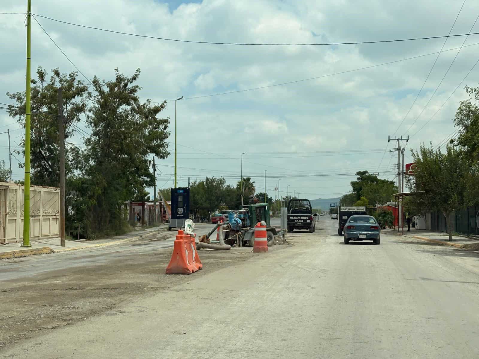 Rehabilitaci&oacute;n de drenaje en San Buenaventura