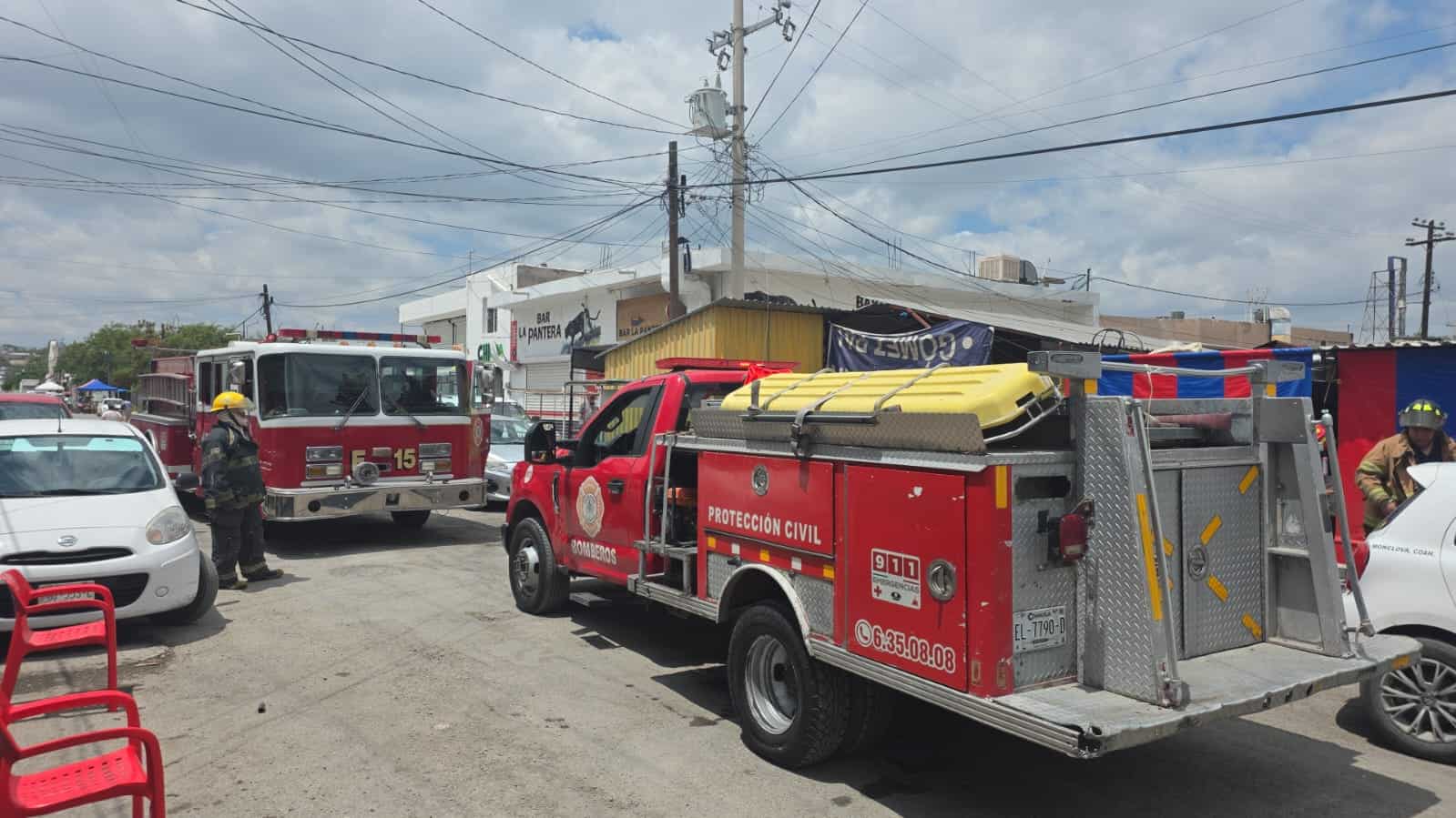 Cortocircuito en la Fayuca genera alarma en Monclova