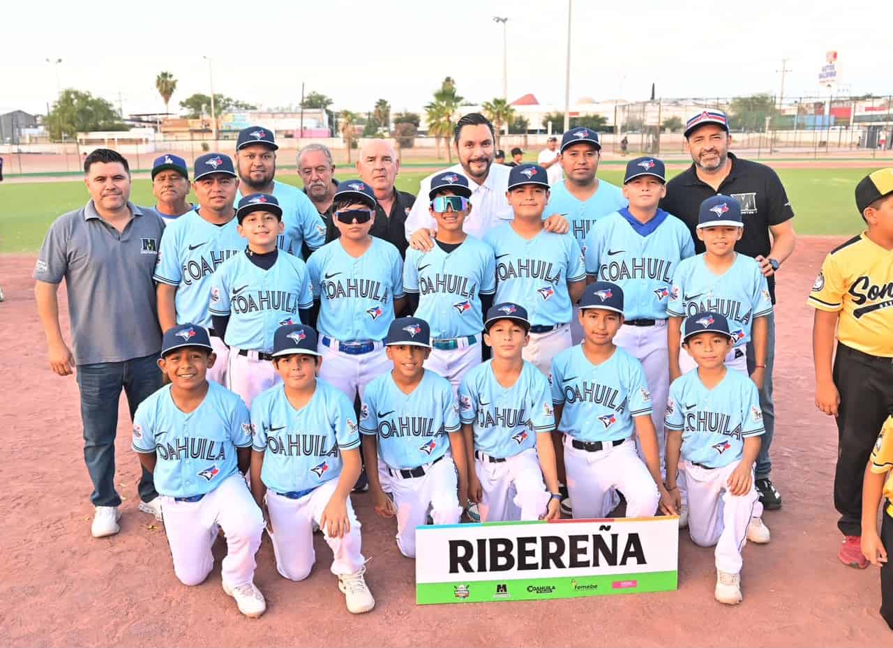 Carlos Villarreal inaugura el Torneo Nacional de B&eacute;isbol Infantil en Monclova