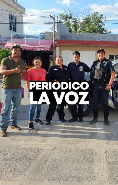 Polic&iacute;a asiste parto y recibe a bebita