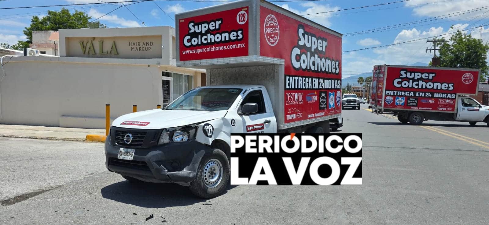 Choca abuelita con el de los colchones; No amortigu&oacute; el golpe