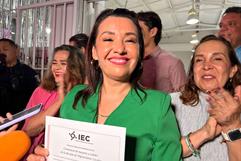 Diputada electa Esra Ibne Cavazos del Bosque celebra triunfo en Monclova
