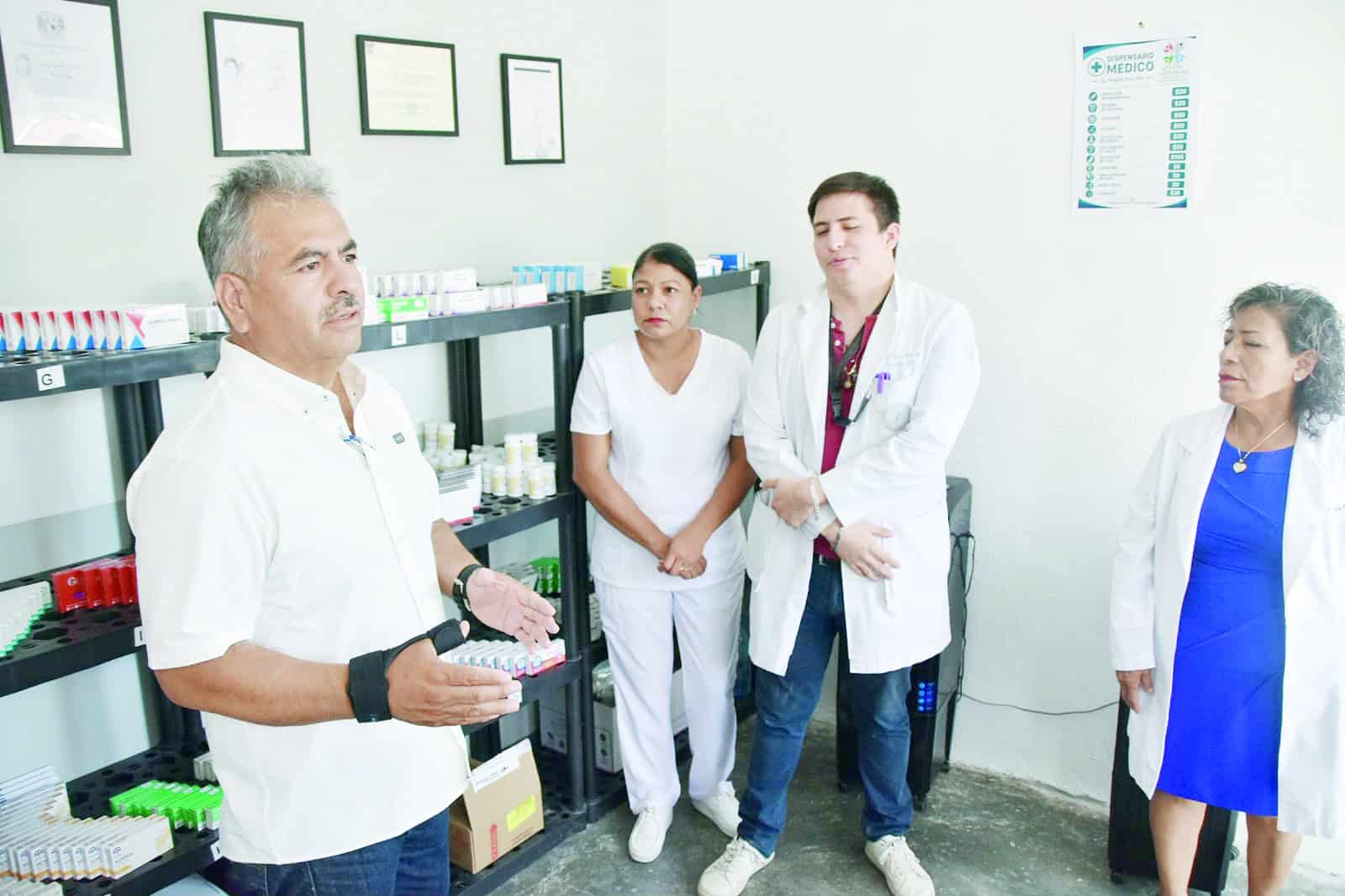 Cuatro Ci&eacute;negas: Se abre dispensario m&eacute;dico para atenci&oacute;n a la comunidad