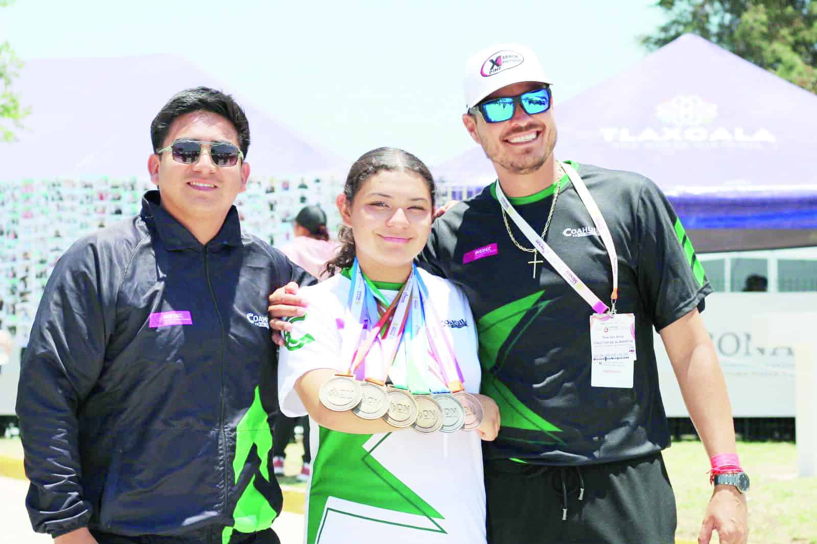 Coahuila destaca en la Olimpiada Nacional CONADE 2026: 124 medallas