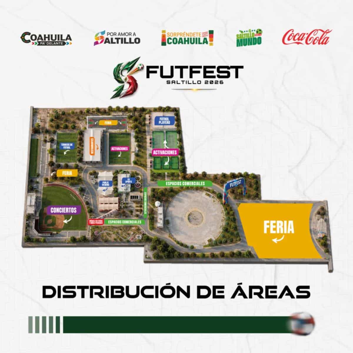 FUTFEST Saltillo 2026: M&aacute;s de 120 actividades culturales y deportivas