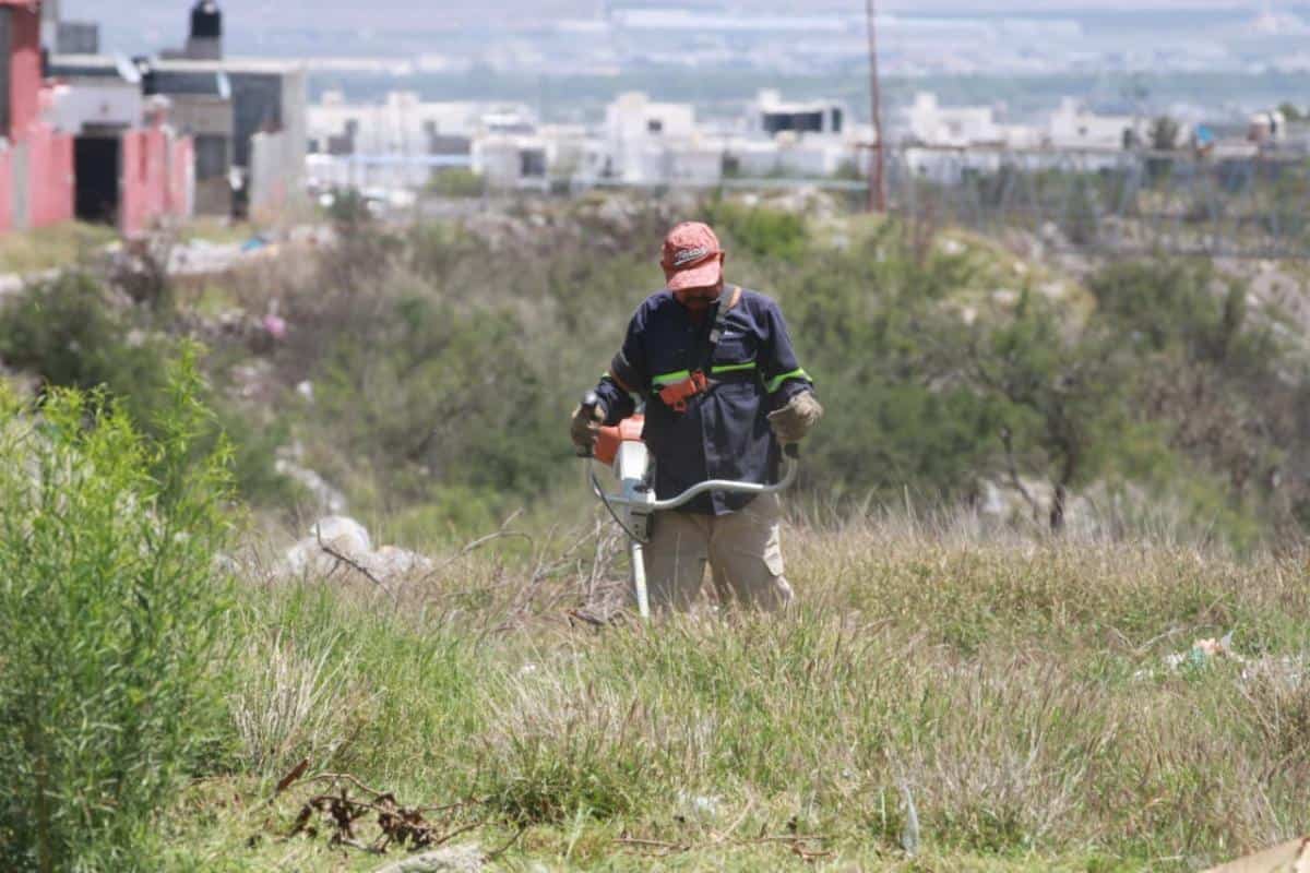 Javier D&iacute;az Gonz&aacute;lez lidera jornada de limpieza en Saltillo para mejorar espacios p&uacute;blicos