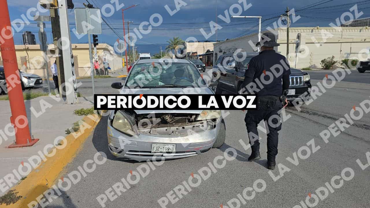 Frontera: Cuatro personas heridas tras choque