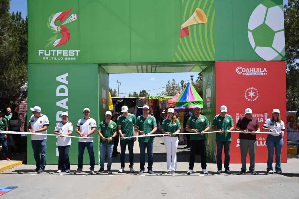 Saltillo celebra el arranque del FUTFEST 2026 con actividades culturales y deportivas