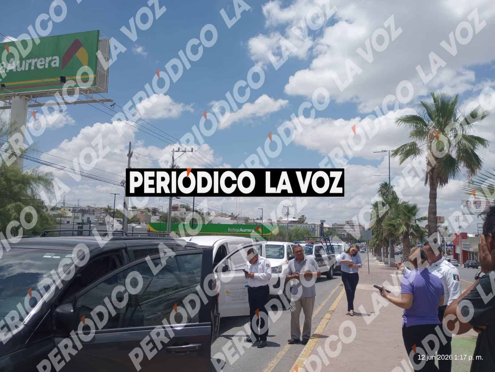 Cuatro veh&iacute;culos involucrados en accidente en Monclova