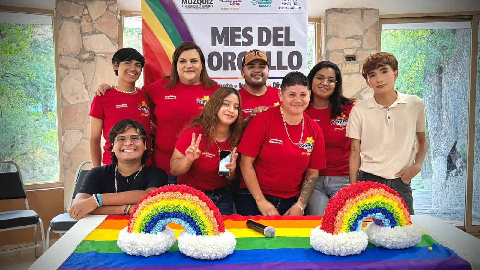 M&uacute;zquiz se prepara para celebrar la 6&ordf; Marcha del Orgullo LGBTQ+