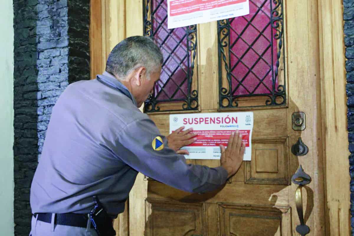 Saltillo: operativo de seguridad en bares y restaurantes del Centro Hist&oacute;rico