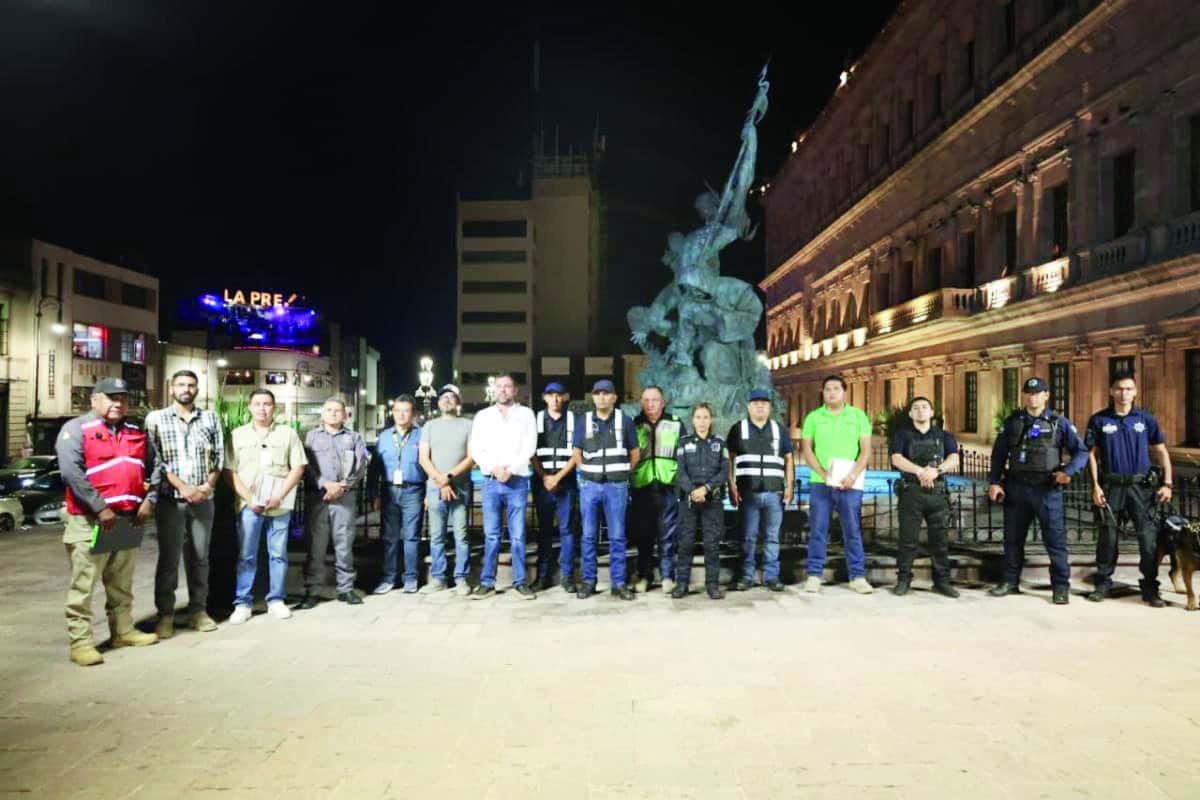 Saltillo: operativo de seguridad en bares y restaurantes del Centro Hist&oacute;rico