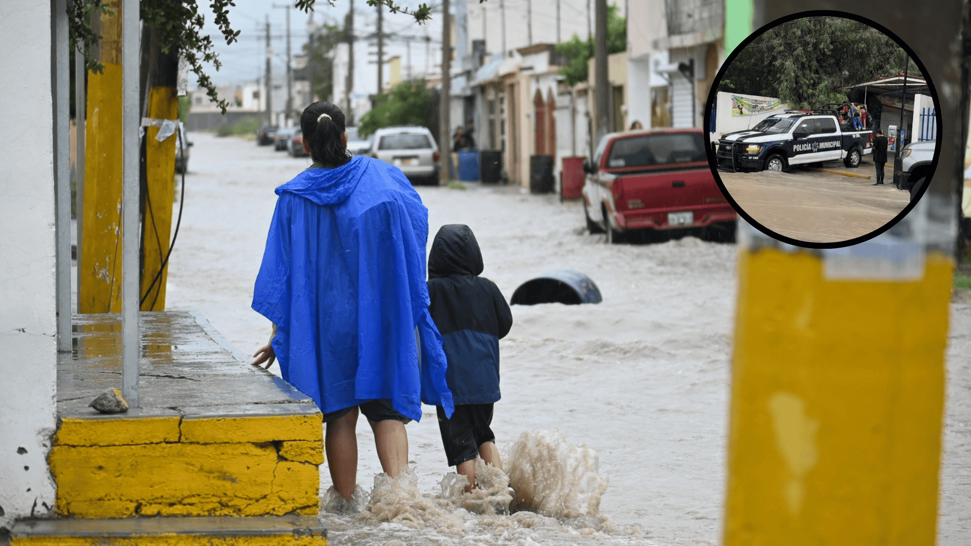Intensas precipitaciones afectan planteles educativos en regi&oacute;n centro