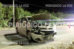 Choque en carretera Federal 30: Juan José González y daños materiales