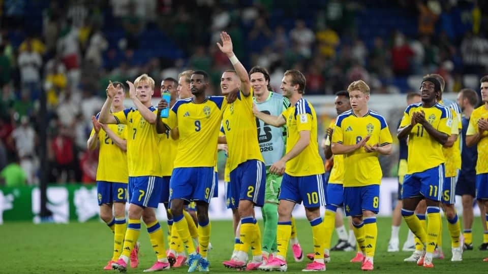 Suecia golea 5-1 a T&uacute;nez en Monterrey: Copa del Mundo 2026