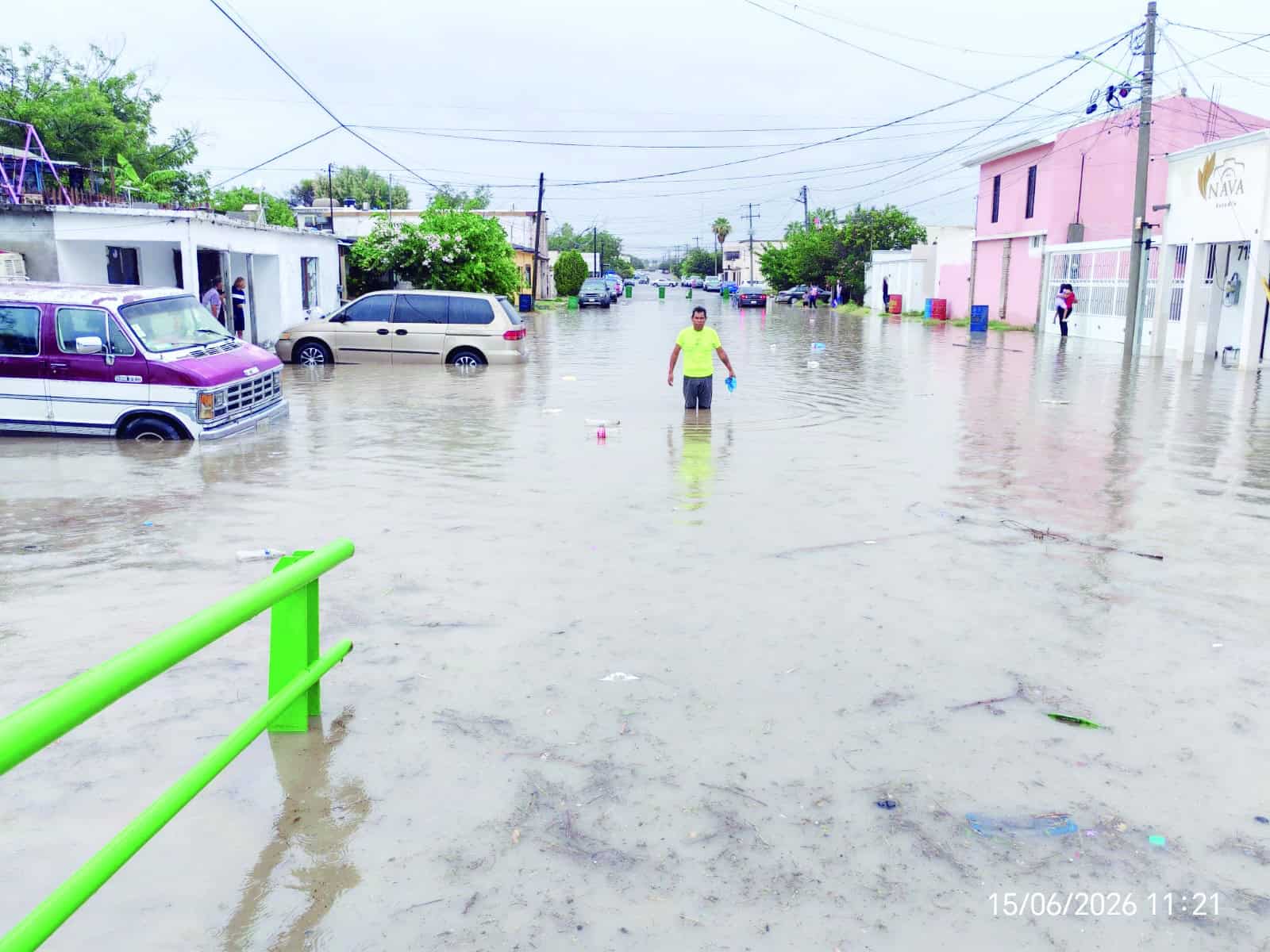 Sari P&eacute;rez Cant&uacute; coordina respuesta ante lluvias en Frontera