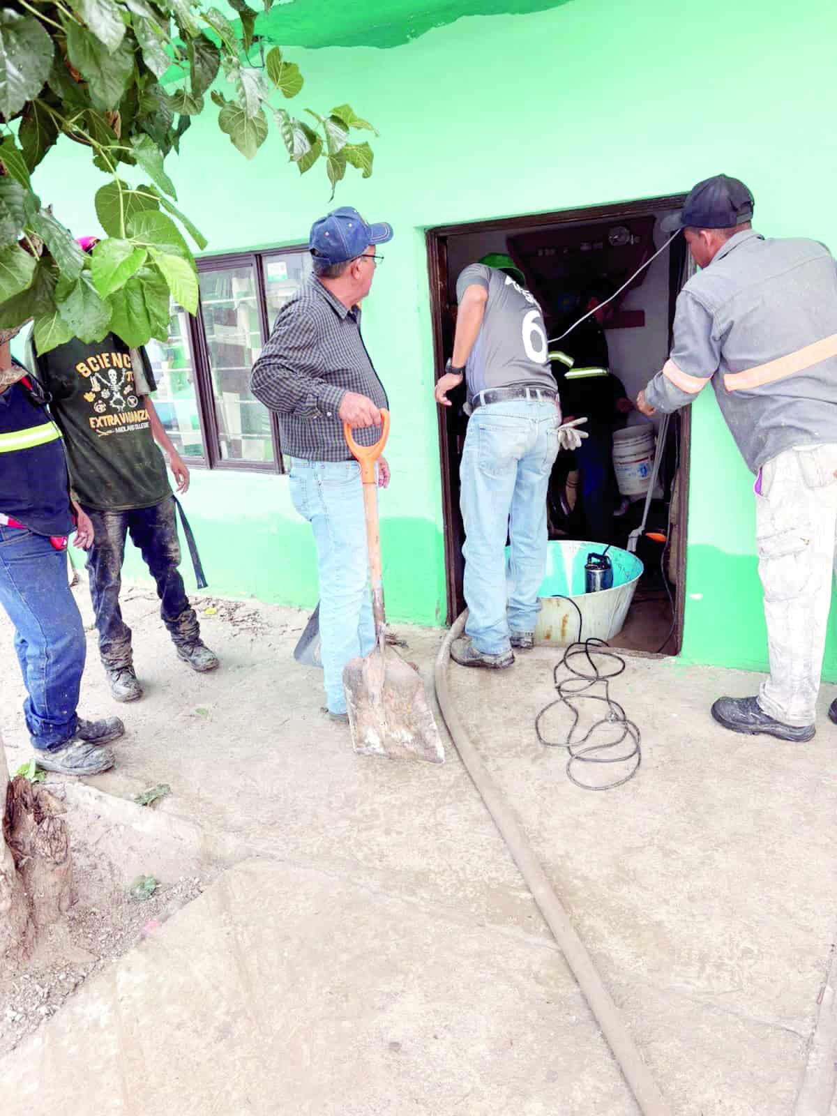 Sari P&eacute;rez Cant&uacute; coordina respuesta ante lluvias en Frontera