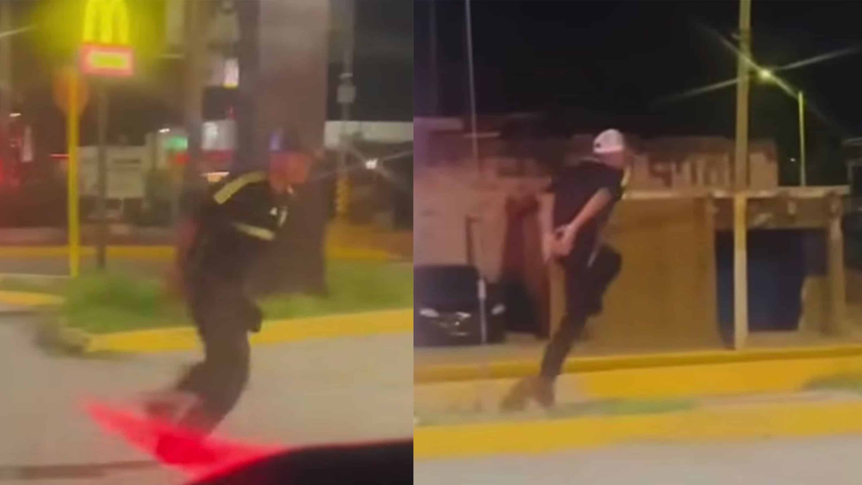 Detenido escapa de patrulla municipal en Piedras Negras; fuga queda captada en video
