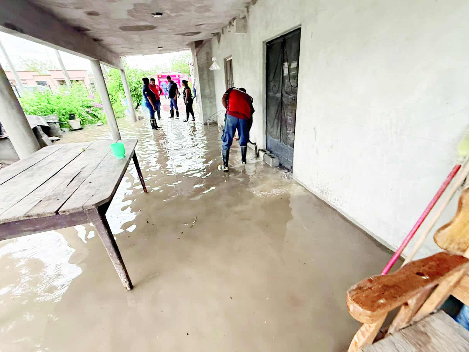 Inundaciones en Villa de Pala&uacute;: Protecci&oacute;n Civil act&uacute;a ante lluvias