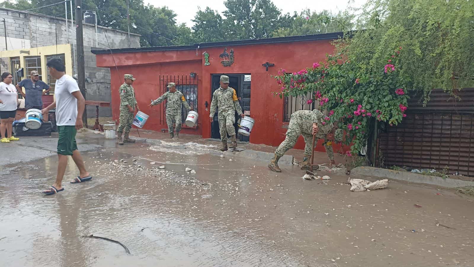 Ej&eacute;rcito Mexicano activa Plan DN-III-E en Monclova por inundaciones