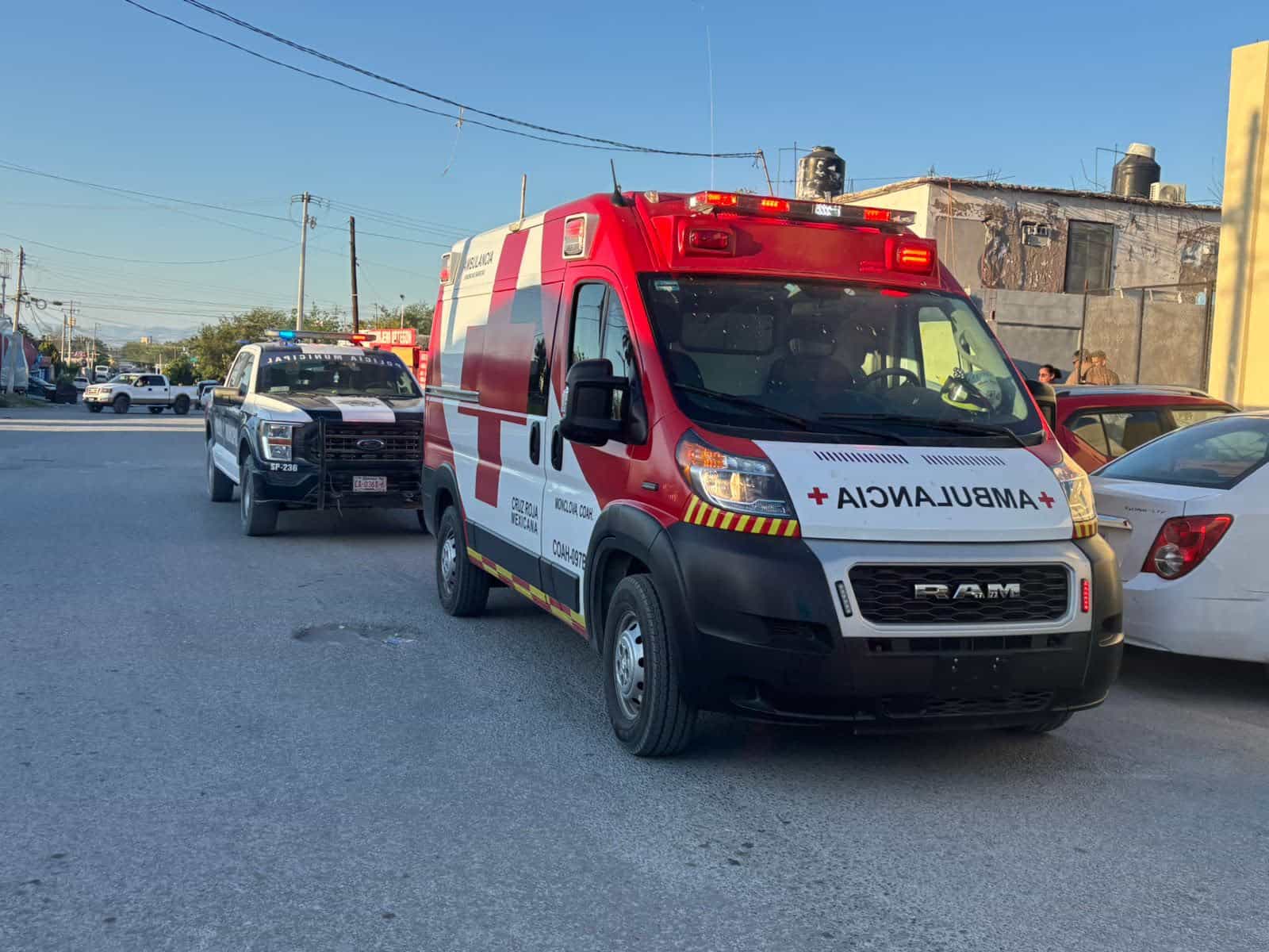 Explosi&oacute;n de tanque de gas deja a hombre herido en Monclova