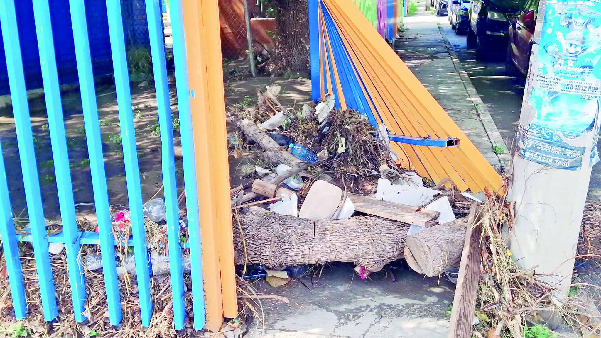 Lluvias en Monclova causan suspensi&oacute;n de clases en varias escuelas