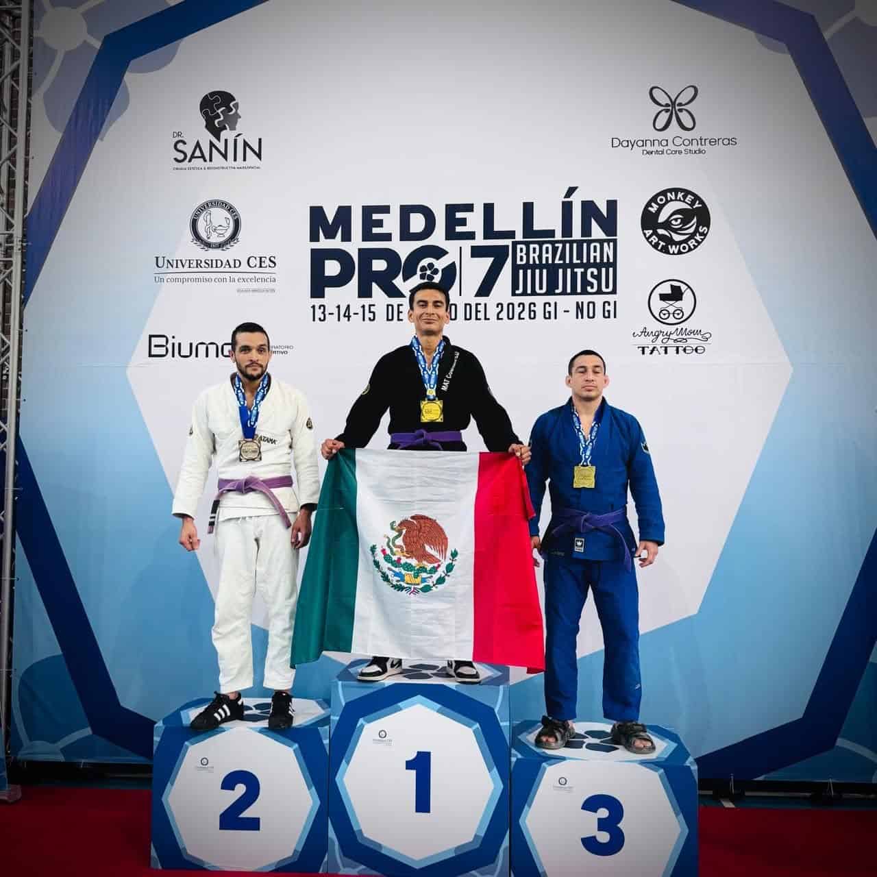 Monclova se destaca en Brazilian Jiu-Jitsu: Pablo Olivares y Dylan Garc&iacute;a Gonz&aacute;lez brillan