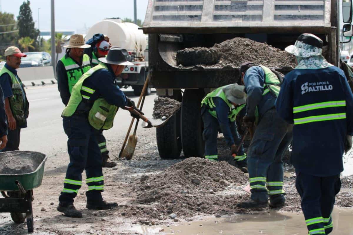 Saltillo responde a lluvias coordinando limpieza y desazolve