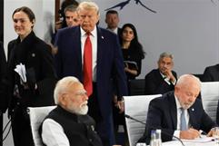 Donald Trump afirma yo soy el jefe en el G7 de Francia
